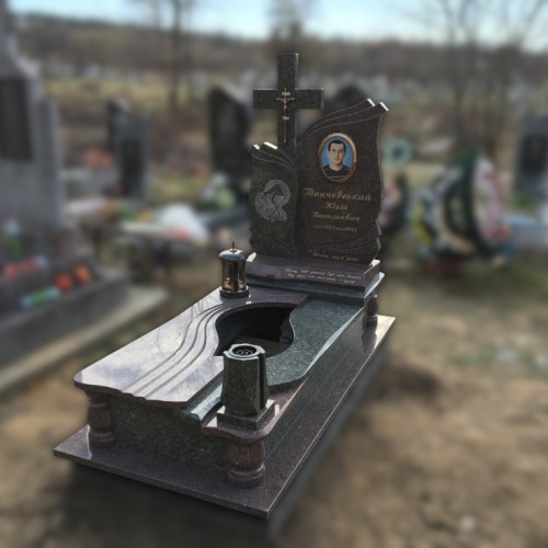 Пам’ятники одинарні у. Мостищі. Ціна 46400 - з монтажем. #90